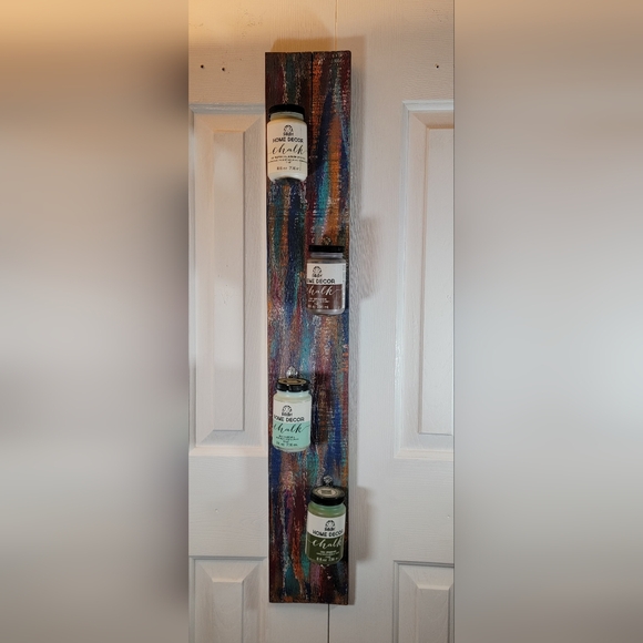 36" Rustic Spoon Hook Barnwood Board Decor Piece - Picture 3 of 4